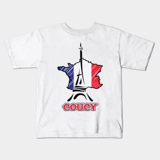 COUCY CITY Kids T-Shirt